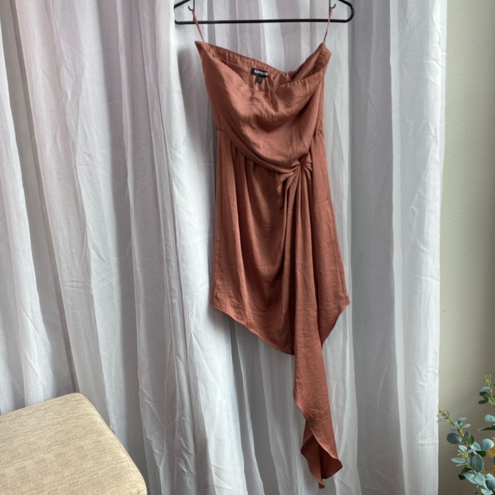 Rose gold dress